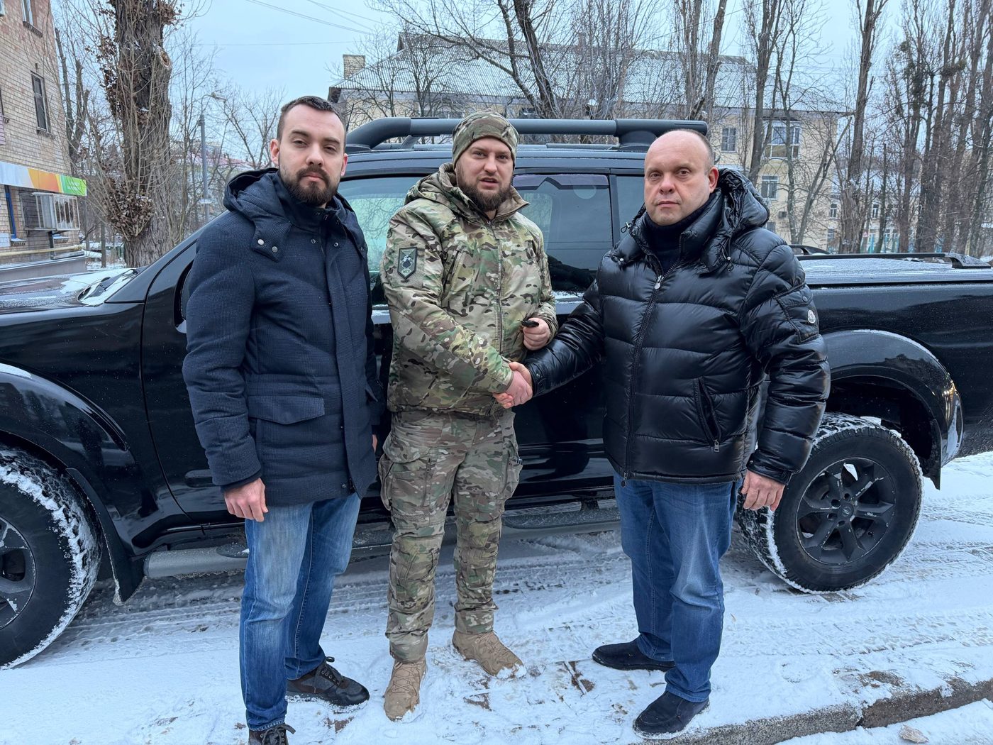 Зустріч із захисниками